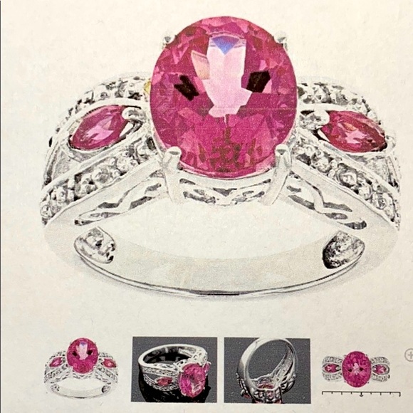 Oval Pink Topaz 3.85ctw. - Picture 5 of 13